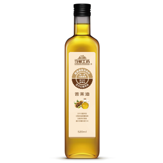 守橄工坊頂級苦茶油520ml