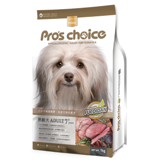 博士巧思無榖犬食褐藻_熟齡犬配方
