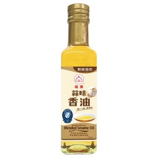 福壽對味油坊-蒜味香油220ml