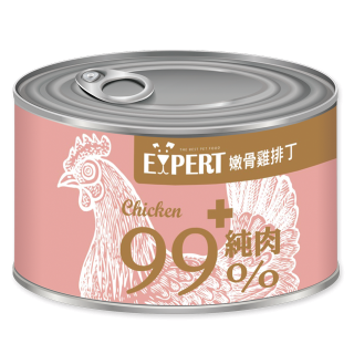 EXPERT艾思柏_純肉犬罐(嫩骨雞排丁)