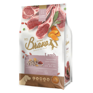 Bravo自然禮讚無榖漢方犬食-羊肉配方