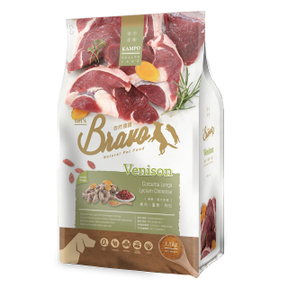 Bravo自然禮讚無榖漢方犬食-鹿肉配方