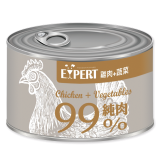 EXPERT艾思柏_純肉犬罐(雞肉+蔬菜)